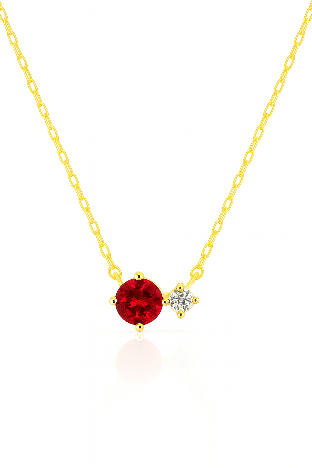 Dainty Birthstone Necklace