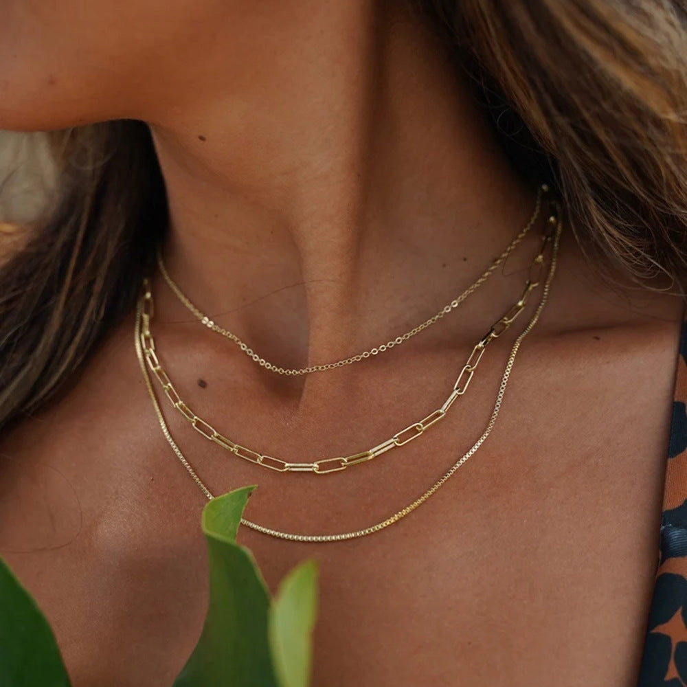 Three Layered Necklace