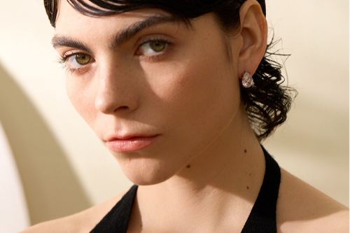 Zirconia Stud Earring