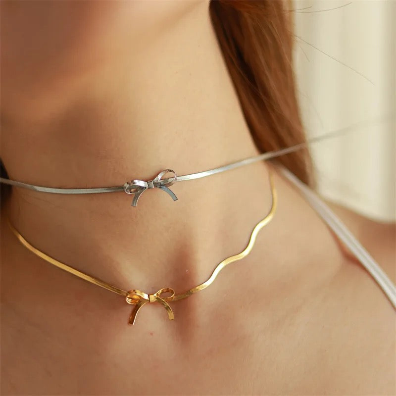 Bow Tie Flat Chain