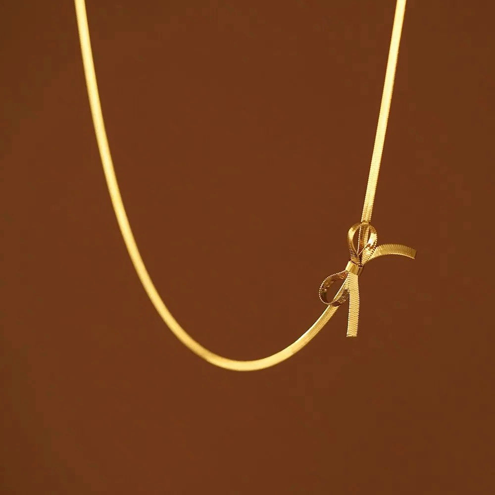 Bow Tie Flat Chain