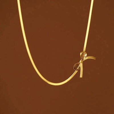 Bow Tie Flat Chain