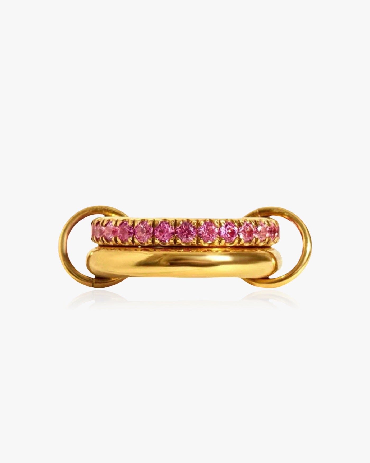 CONNECTION Double Pink Ring