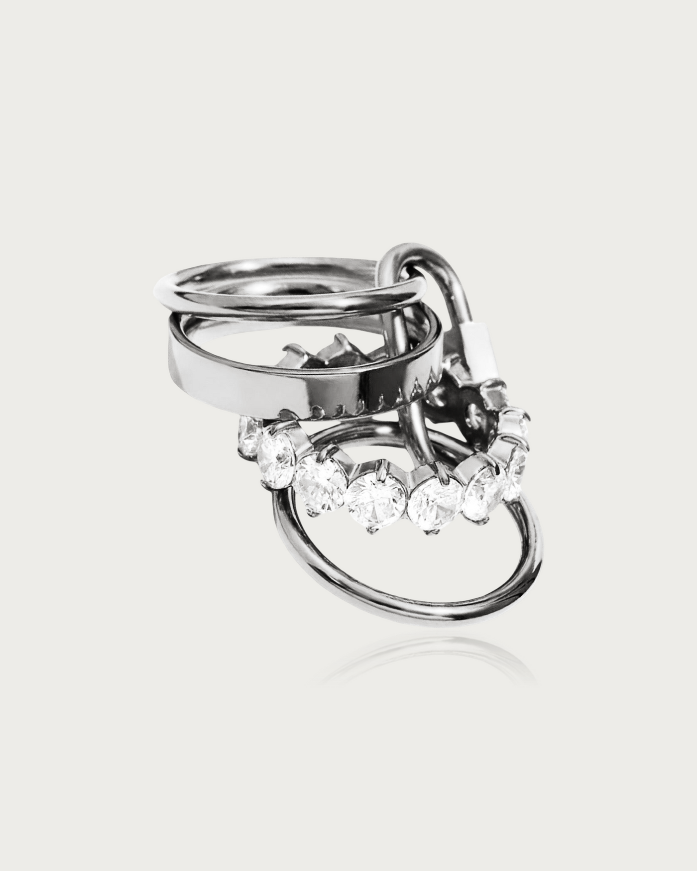 CONNECTION Removable Clasp Ring