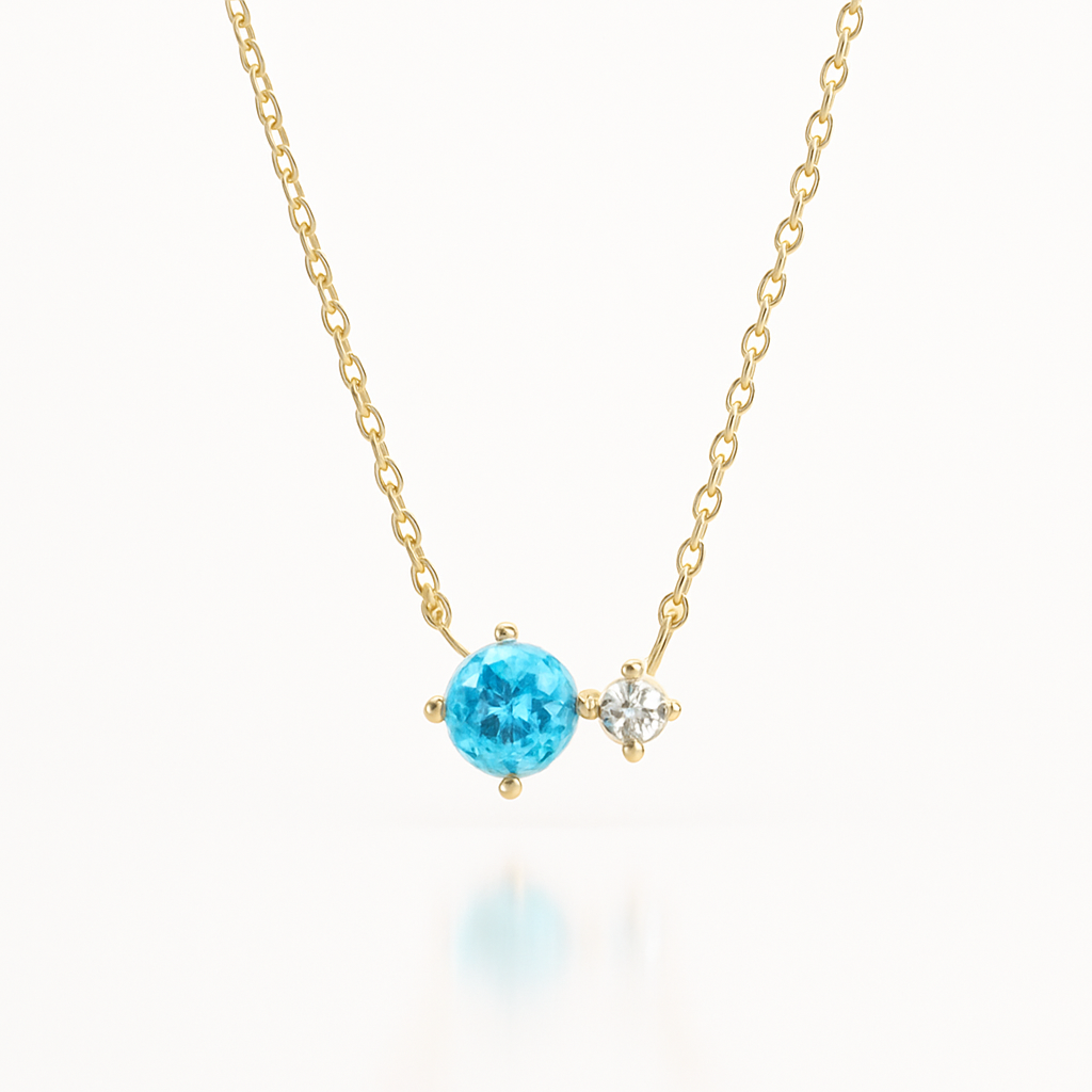 Dainty Birthstone Necklace