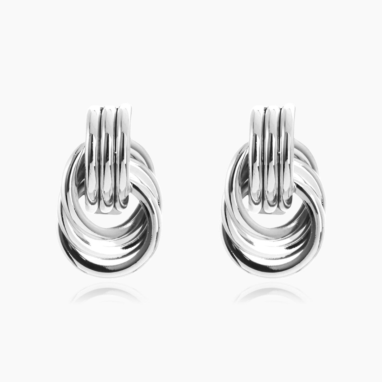 Clean Knot Earrings