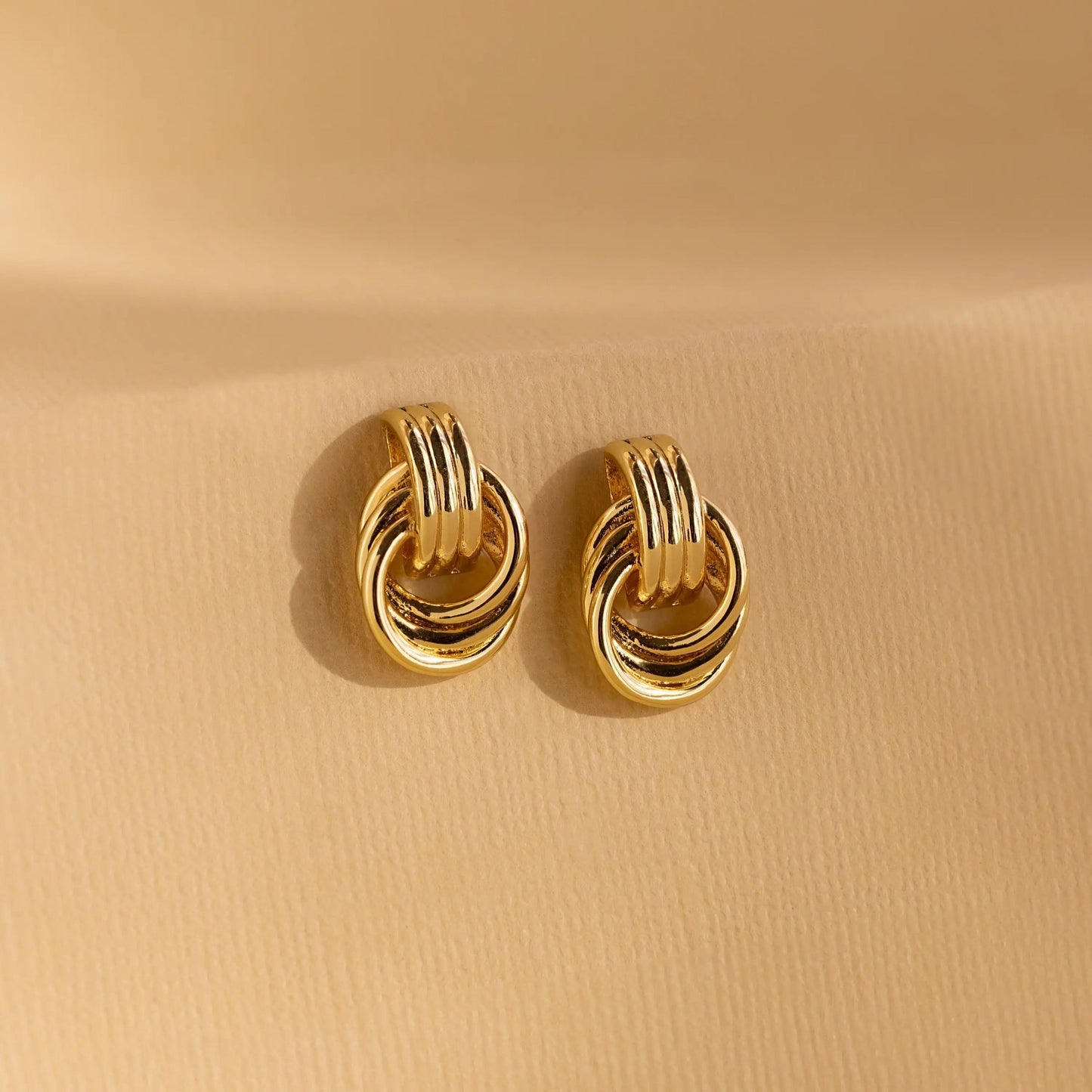 Clean Knot Earrings
