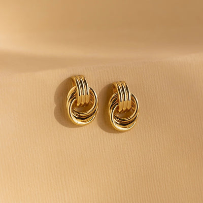 Clean Knot Earrings