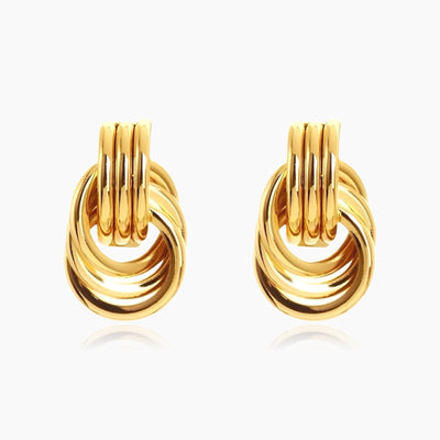 Clean Knot Earrings