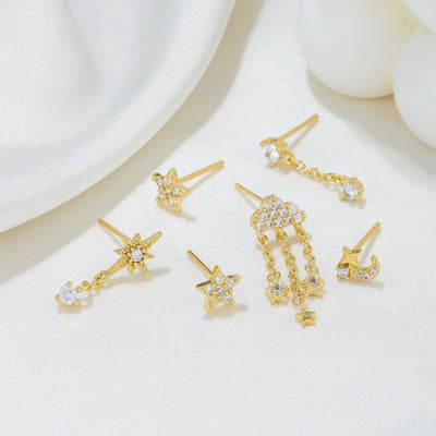 Cloud Love Earrings Set