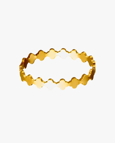 Clover Bangle Bracelet