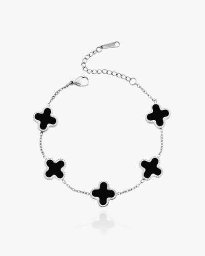 Clover Bracelet Black Shell