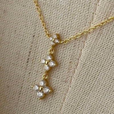 Clover Trio Sterling Silver Necklace