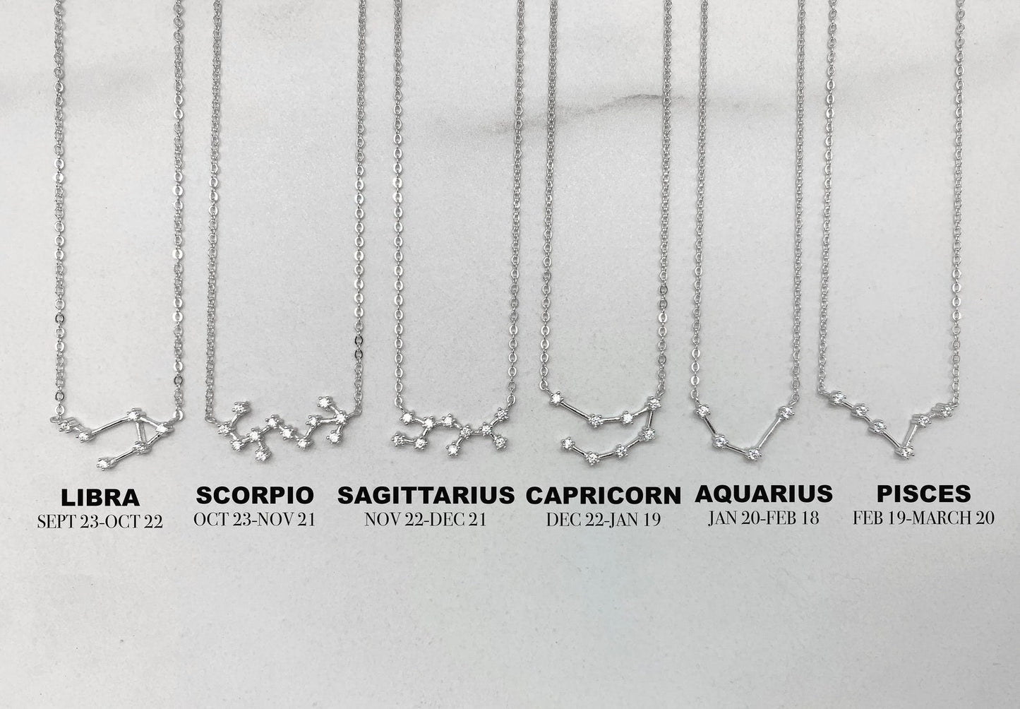 Constellation Zodiac Necklace