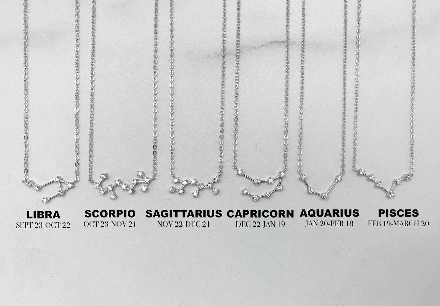 Constellation Zodiac Necklace