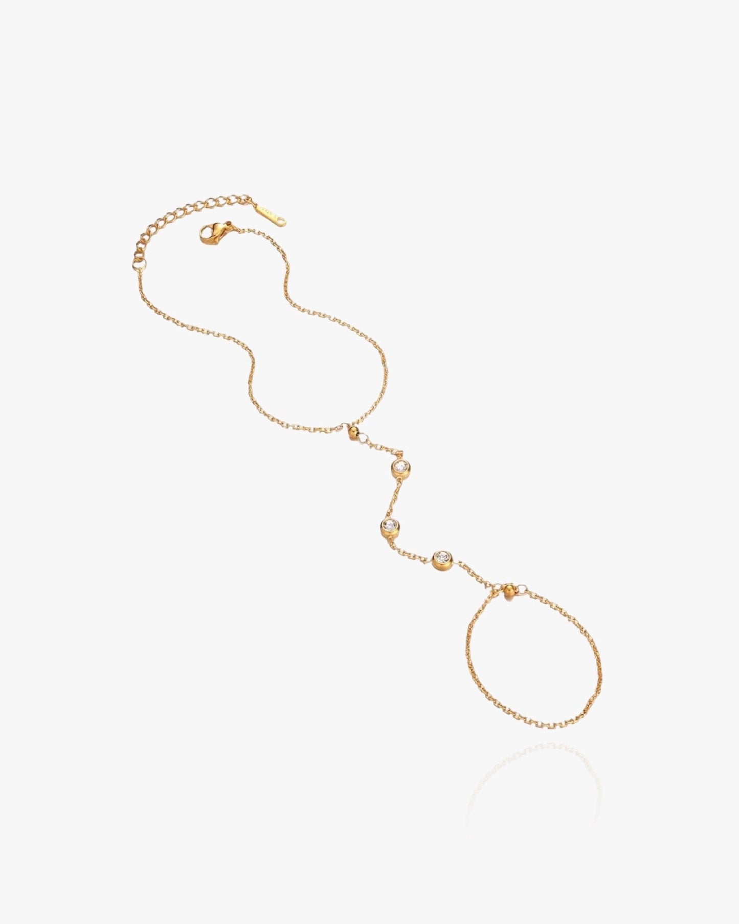 Crystals Hand Chain