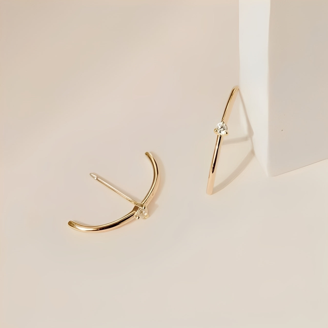 Arc Jacket Earrings Sterling Silver