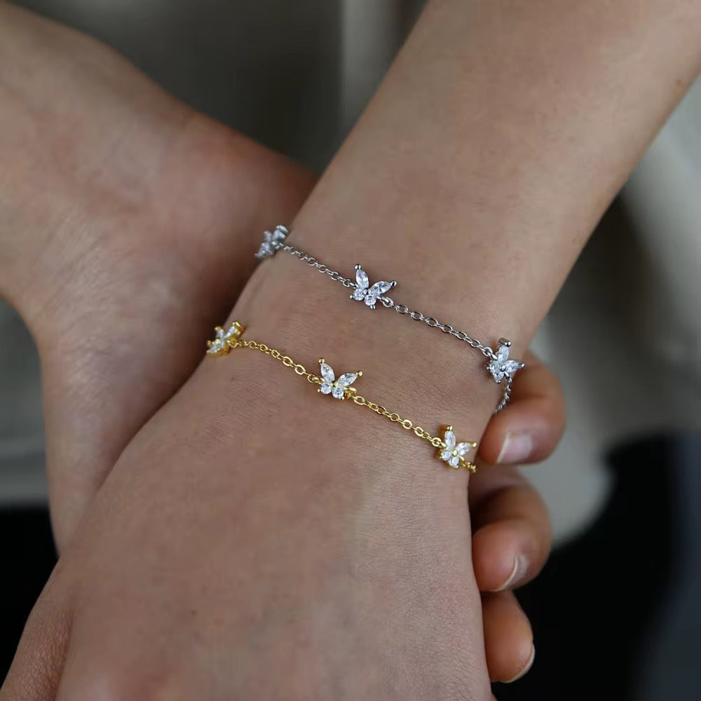 Dainty Butterfly Bracelet