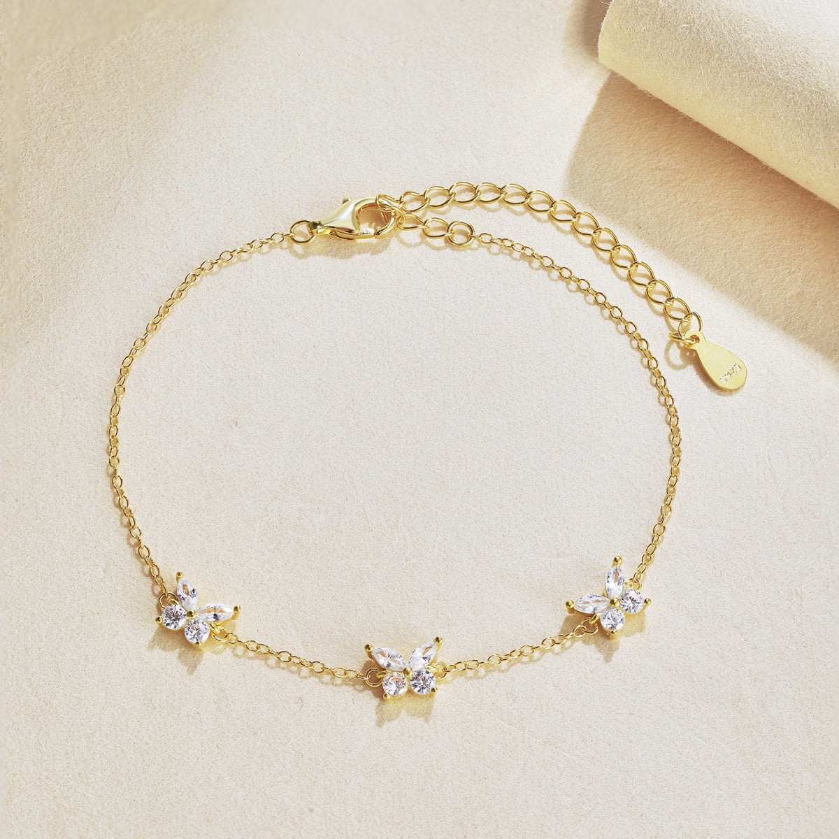 Dainty Butterfly Bracelet
