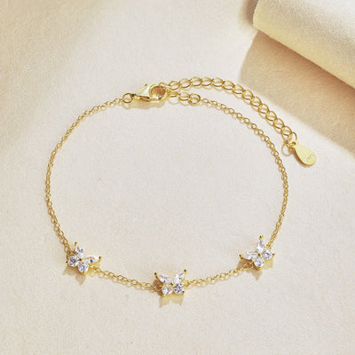 Dainty Butterfly Bracelet