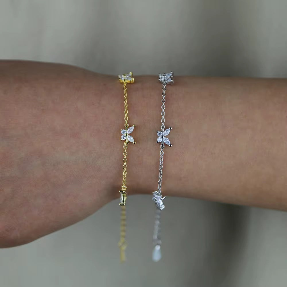 Dainty Butterfly Bracelet