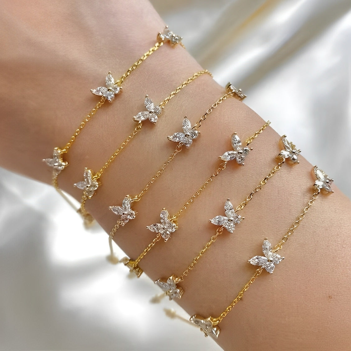 Dainty Butterfly Bracelet