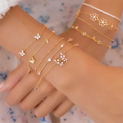 Dainty Butterfly Bracelet