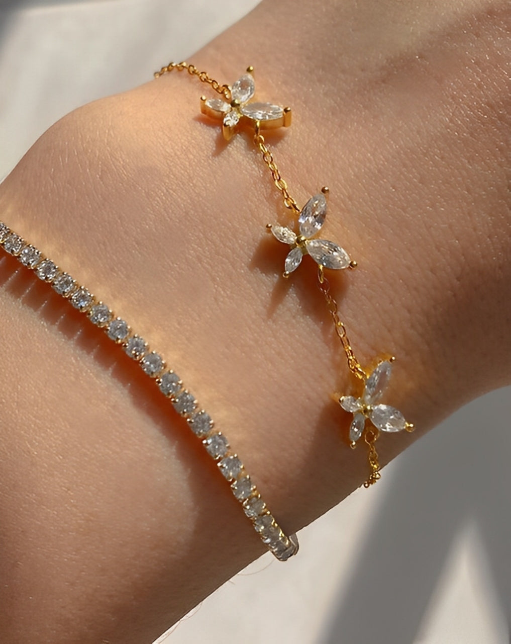 Dainty Butterfly Bracelet