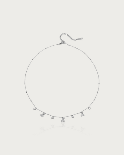 Dainty Cherry Charms Necklace