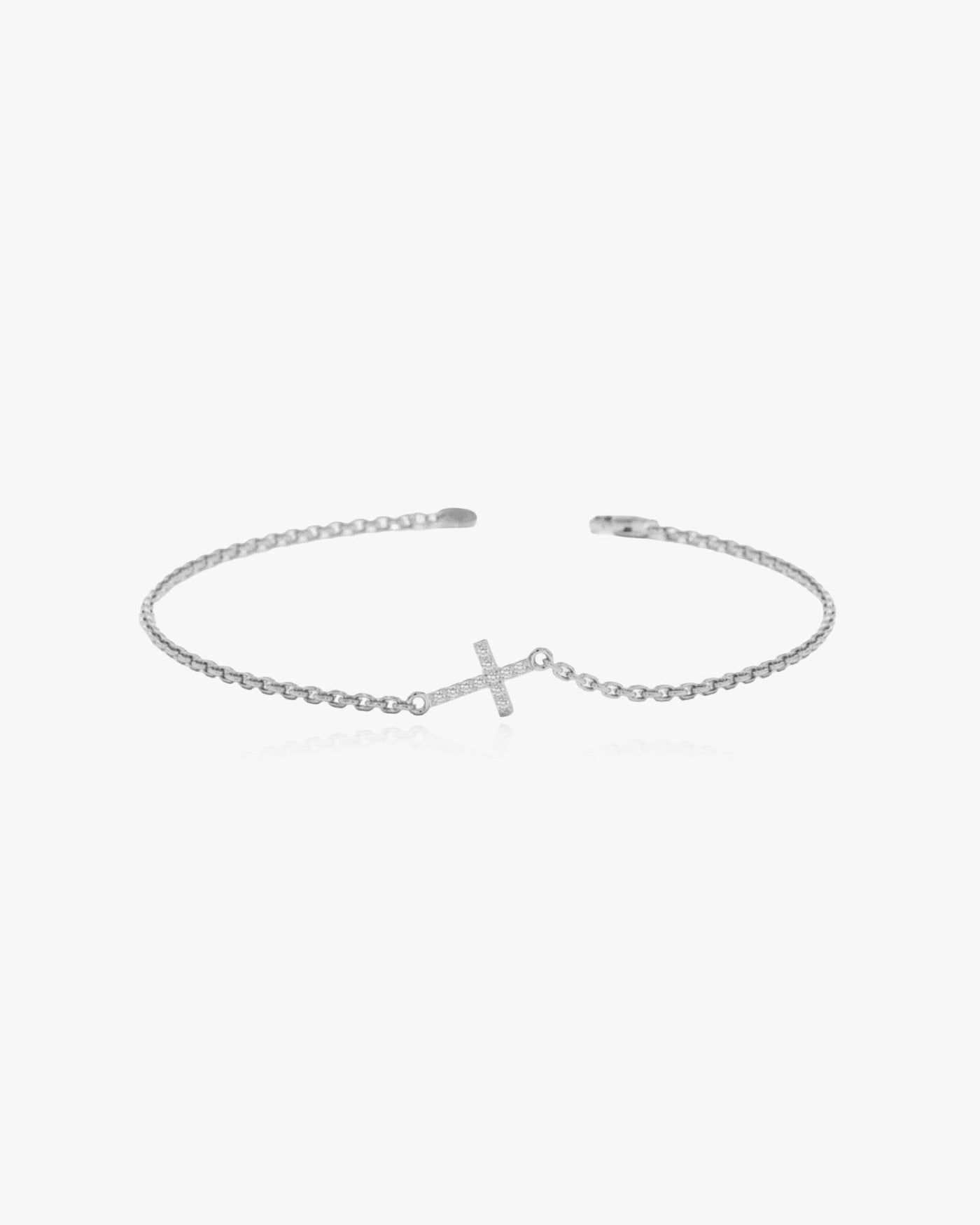 Dainty Cross Bracelet