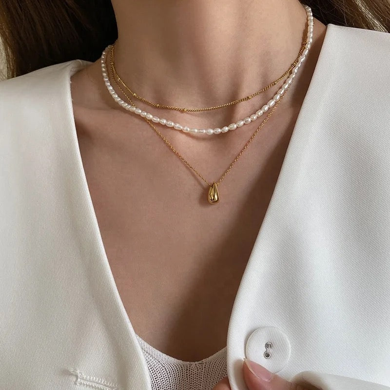 Dainty Droplet Necklace