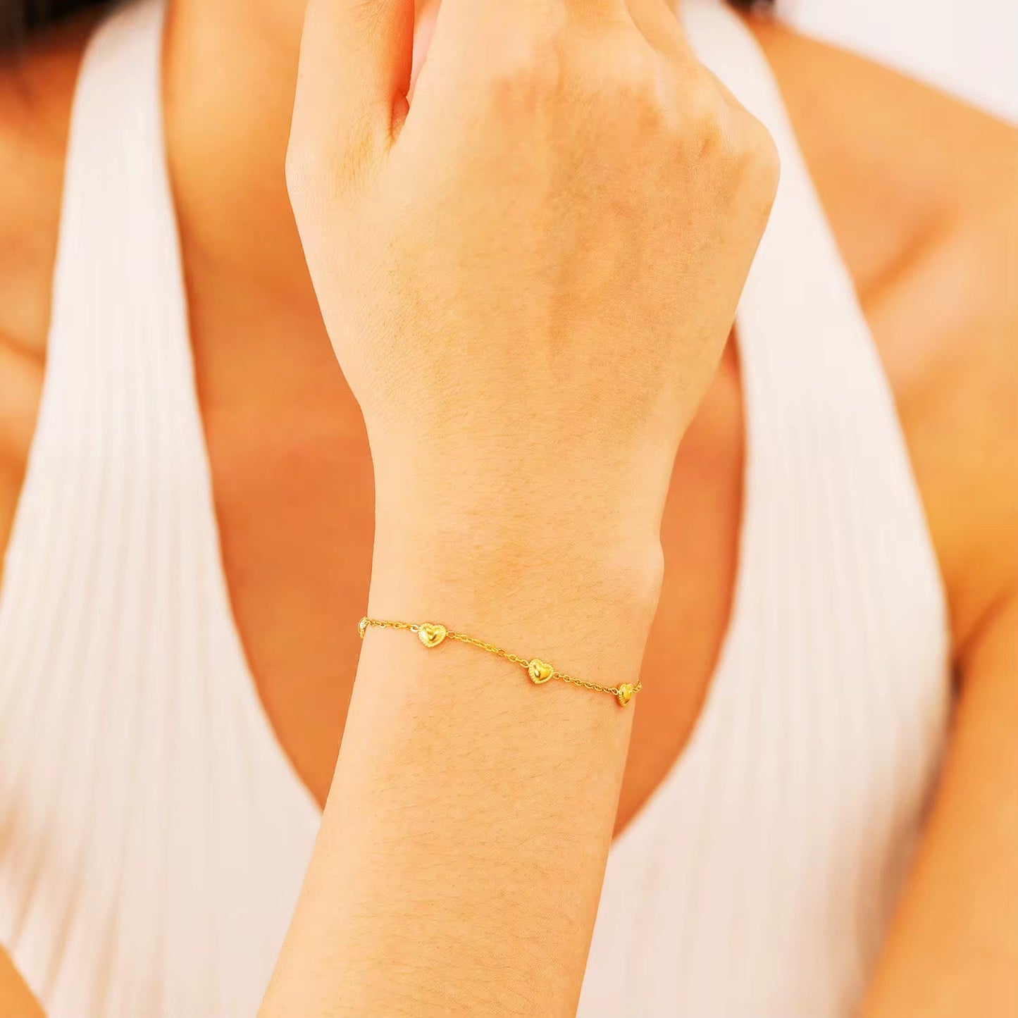 Dainty Heart Bracelet