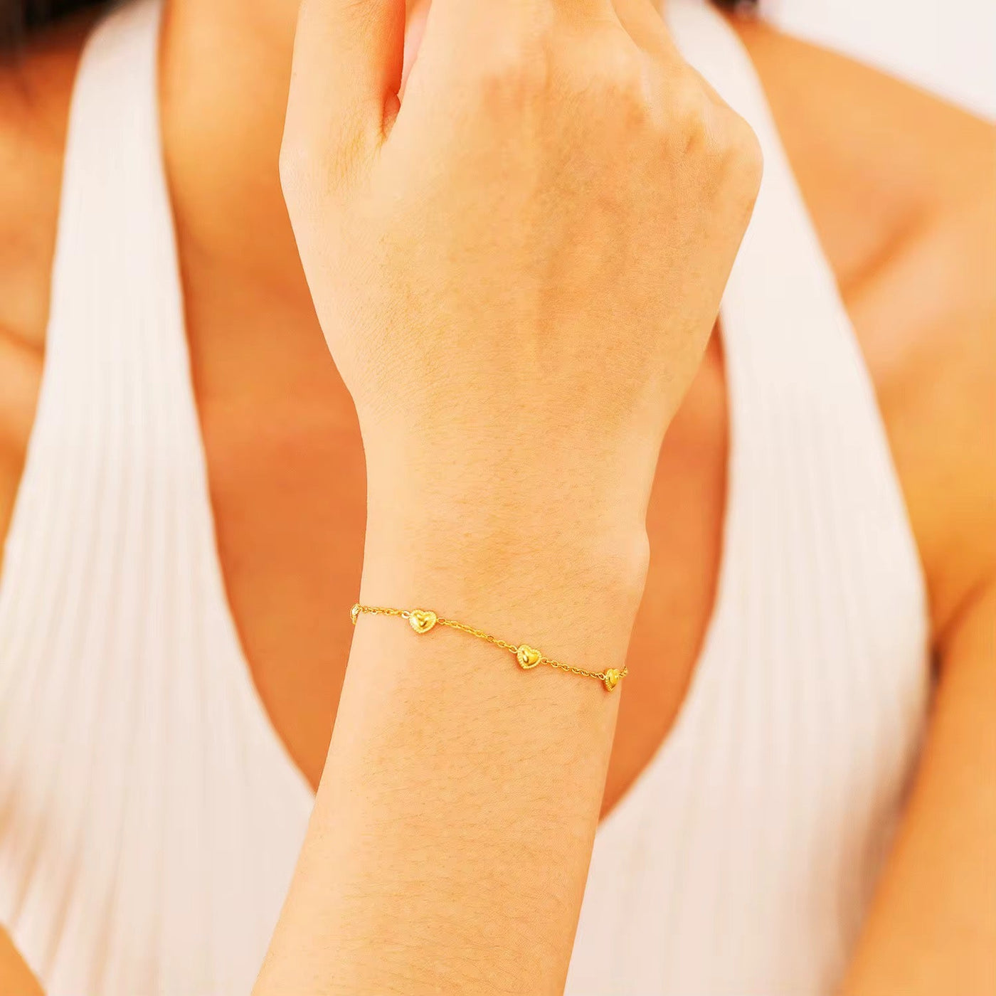 Dainty Heart Bracelet