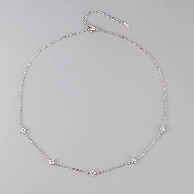 Dainty Lucky Clover Necklace