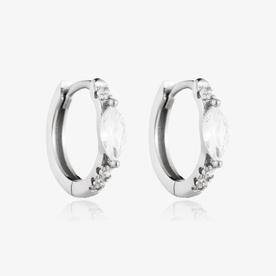 Diamond Cuff Earrings Set