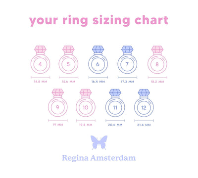 Double Diamante Ring Sterling Silver