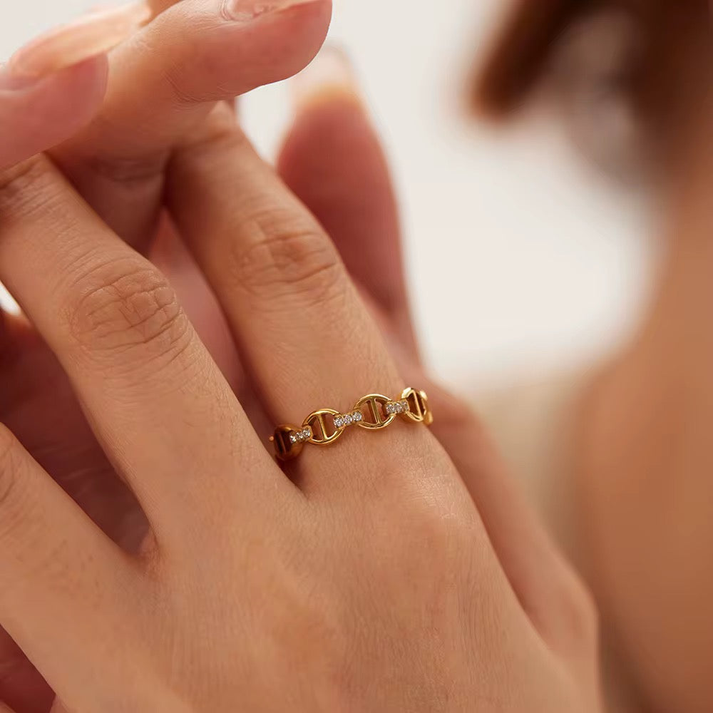 Elevated Chain Link Ring