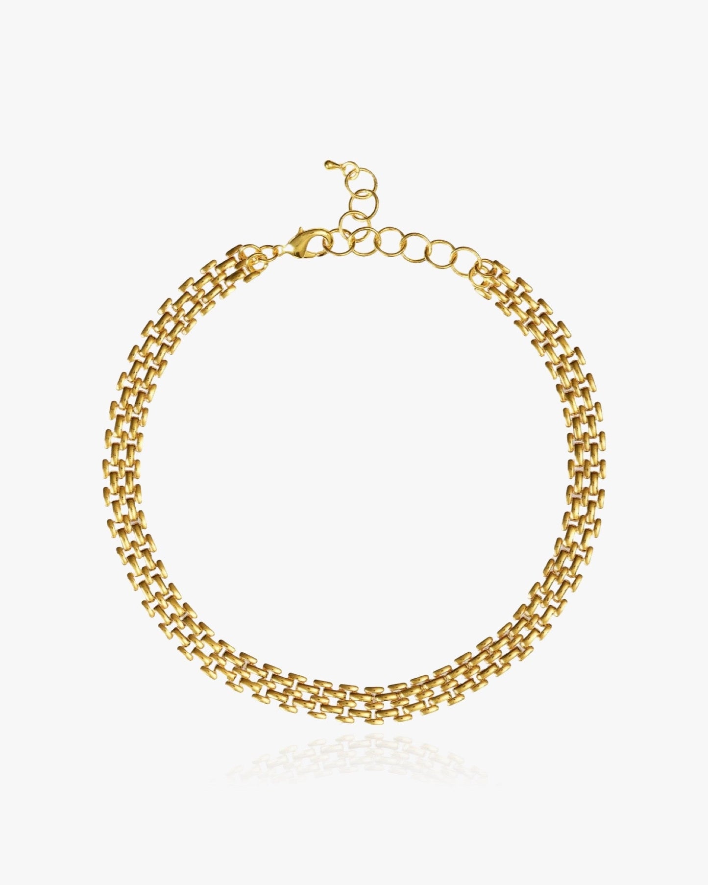 Elevated Mesh Chain Choker