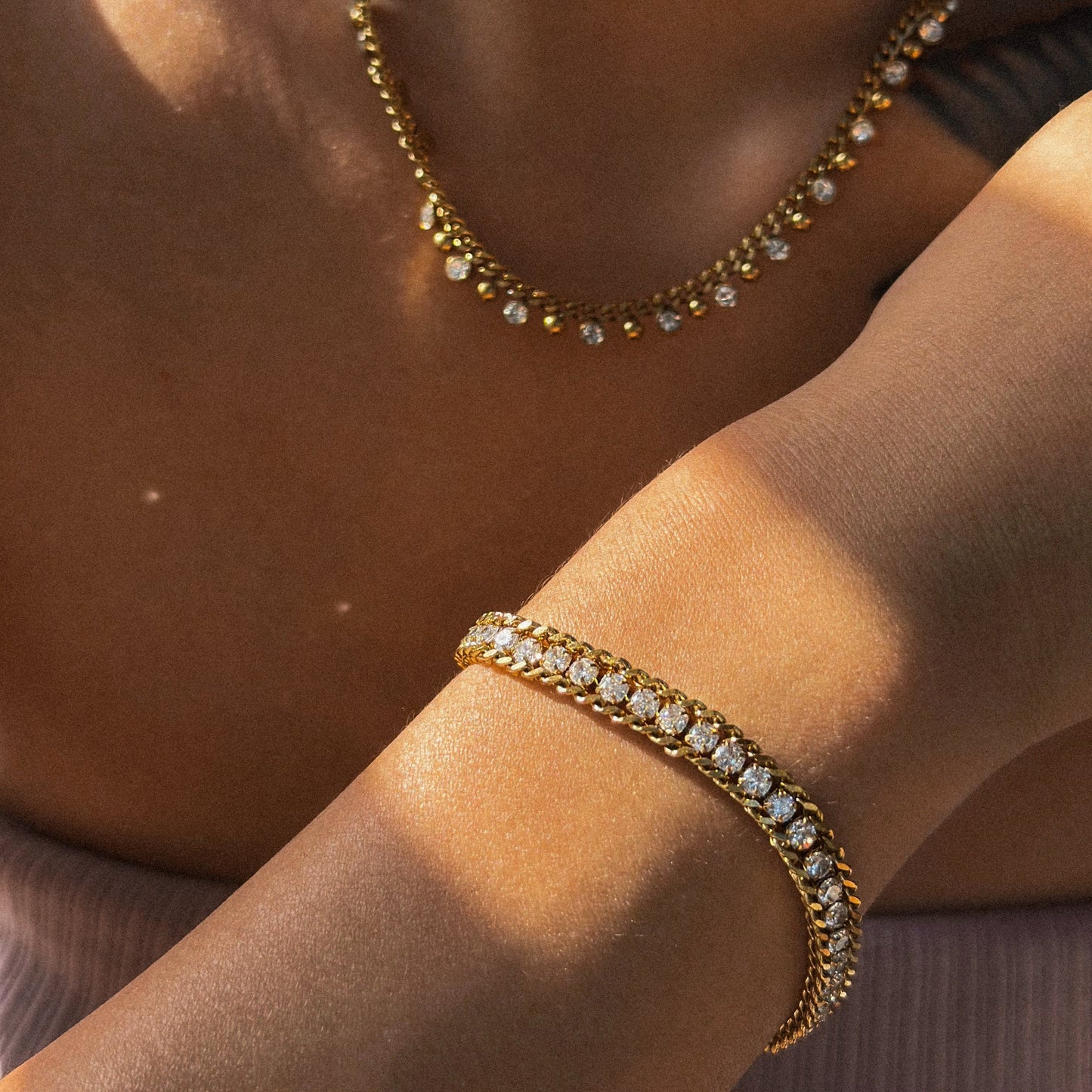 Elevated Tennis Bracelet