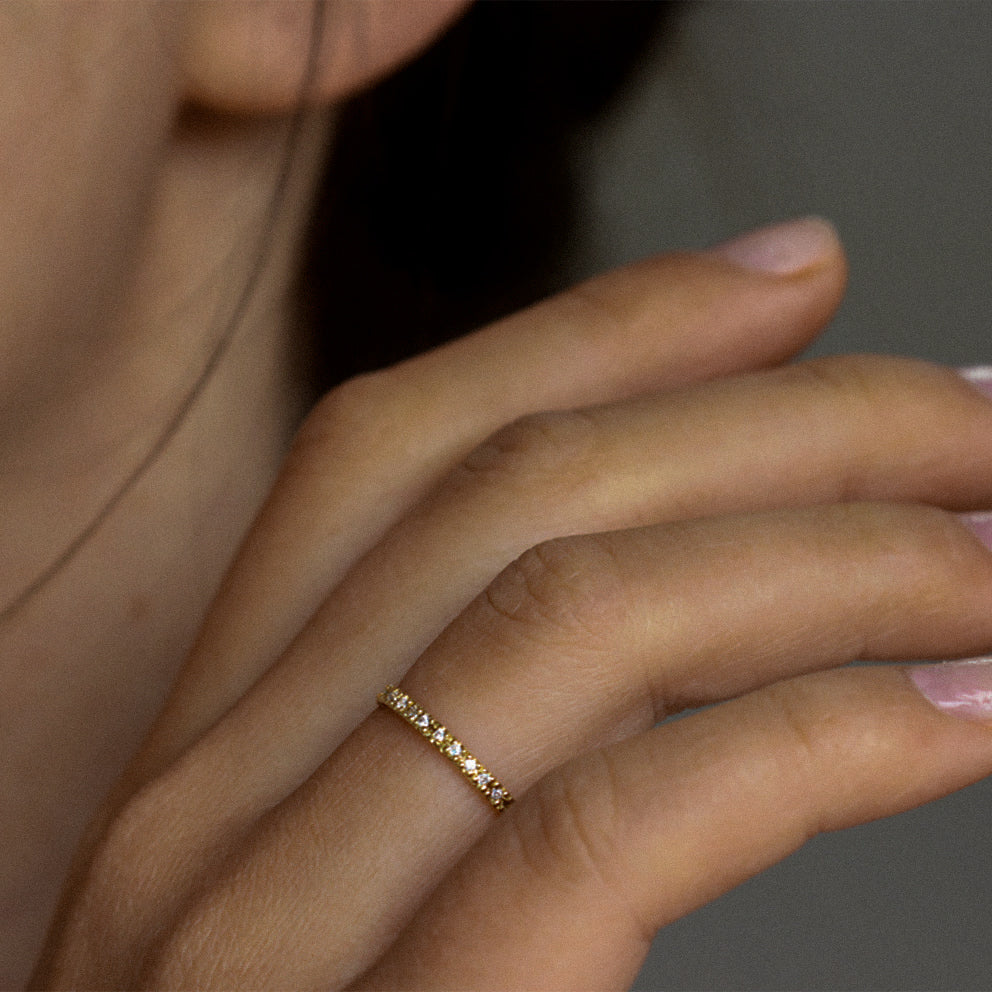Eternity Band Diamond Ring