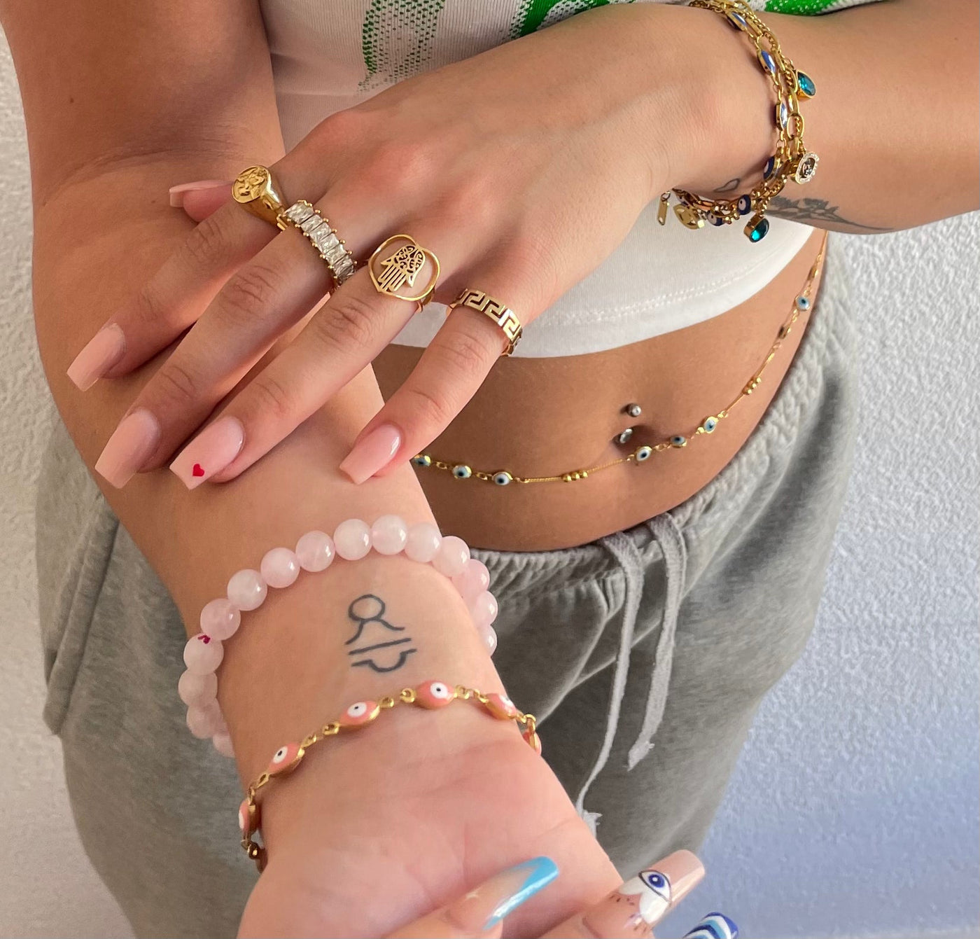 Evil Eye Bracelet / Anklet