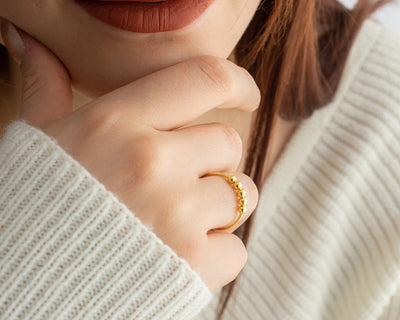 Fidget Bead Ring