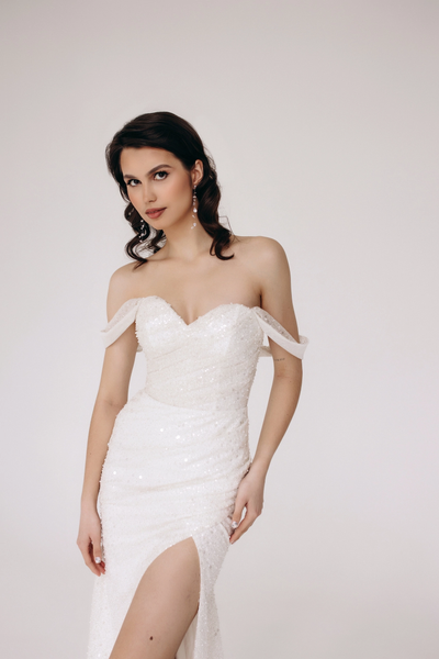 Floating Crystals Earrings