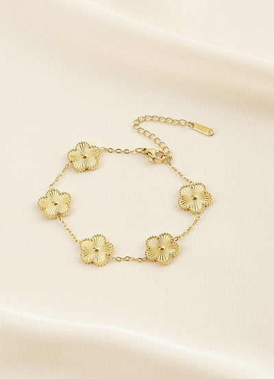 Flower Clover Bracelet