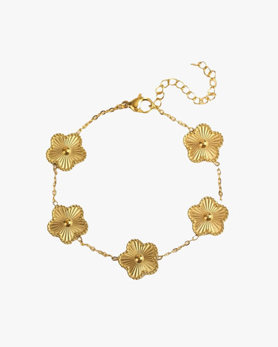 Flower Clover Bracelet