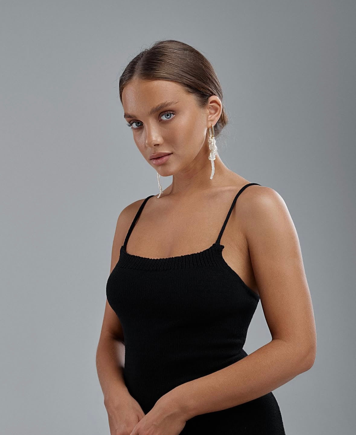 Freshwater Pearl Knot Earrings