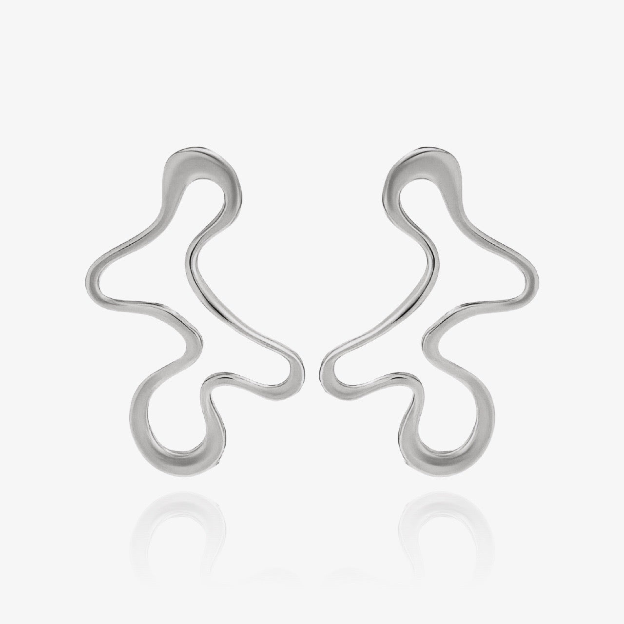 Geometric Art Statement Earrings