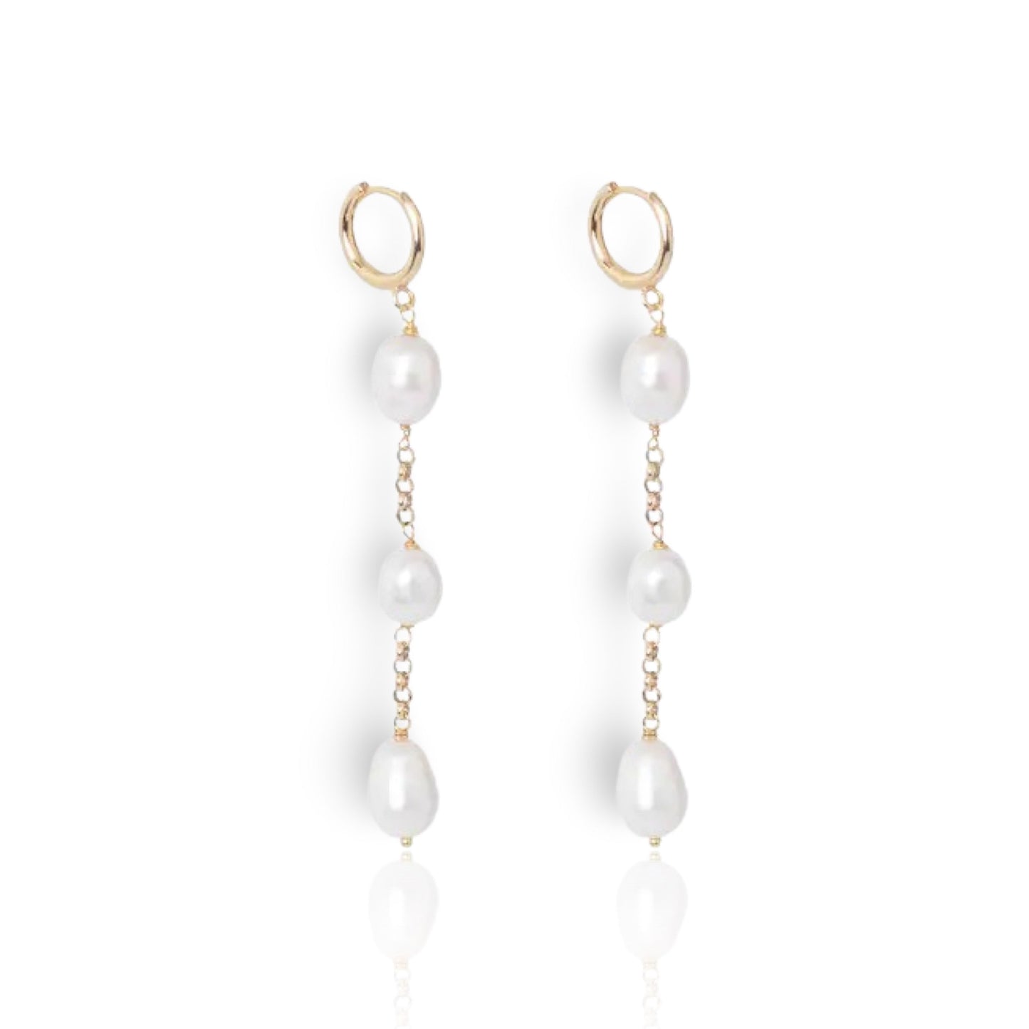 Gina Pearl Earrings