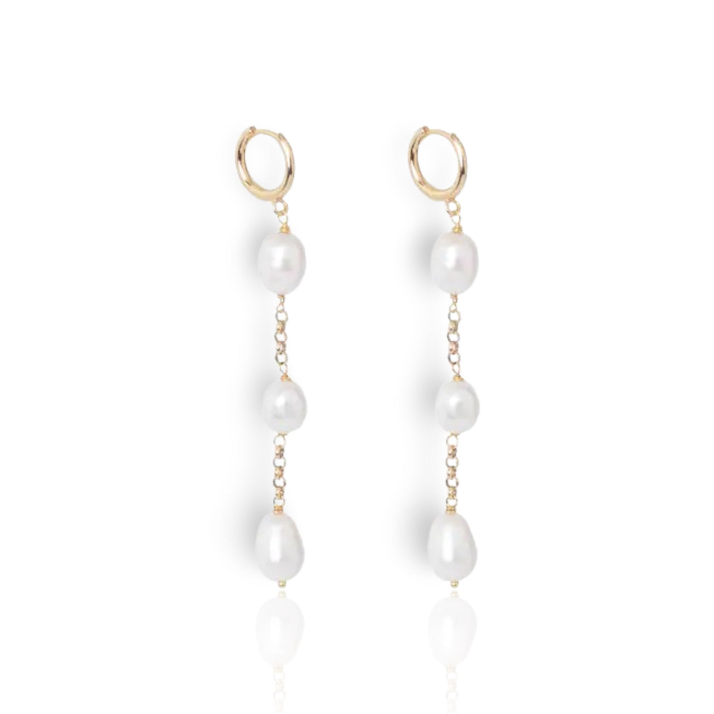 Gina Pearl Earrings