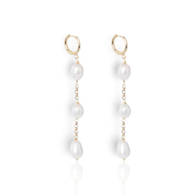 Gina Pearl Earrings